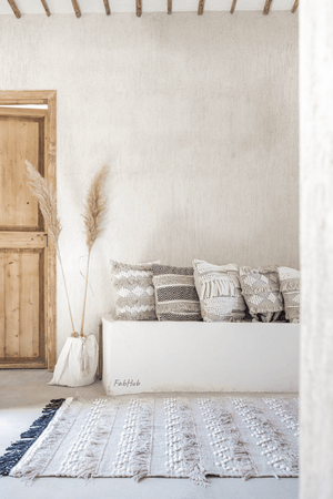 Tassel Boho Runner Rug - Ember - Home Decor | Shop Baskets, Ceramics, Pillows, Rugs & Wall Hangs online
