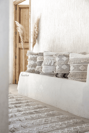 Scandi Tassel Boho Rug - Ember - Home Decor | Shop Baskets, Ceramics, Pillows, Rugs & Wall Hangs online