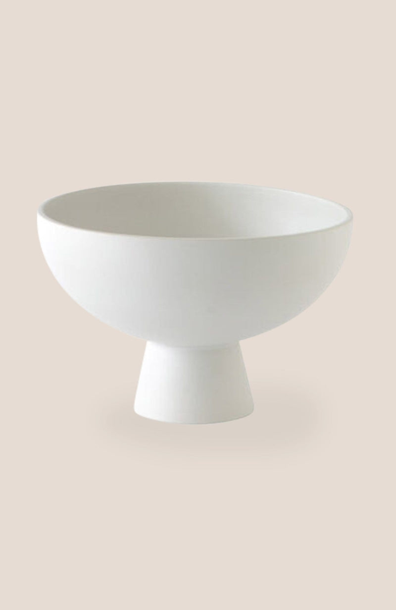Raawii Strøm Bowl - Vaporous White 4h x 6"diam - Home Decor | Shop Baskets, Ceramics, Pillows, Rugs & Wall Hangs online