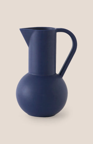 Raawii Strøm Jug - Blue 1.5L - Home Decor | Shop Baskets, Ceramics, Pillows, Rugs & Wall Hangs online