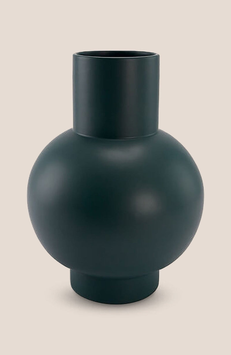 Raawii Strøm Vase - Green Gables 9.5h x 7"diam - Home Decor | Shop Baskets, Ceramics, Pillows, Rugs & Wall Hangs online