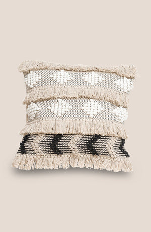Boho Geometric Tassel Pillow Cover - Casa - Home Decor | Shop Baskets, Ceramics, Pillows, Rugs & Wall Hangs online