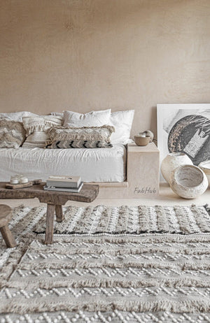 Tassel Boho Runner Rug - Ember - Home Decor | Shop Baskets, Ceramics, Pillows, Rugs & Wall Hangs online