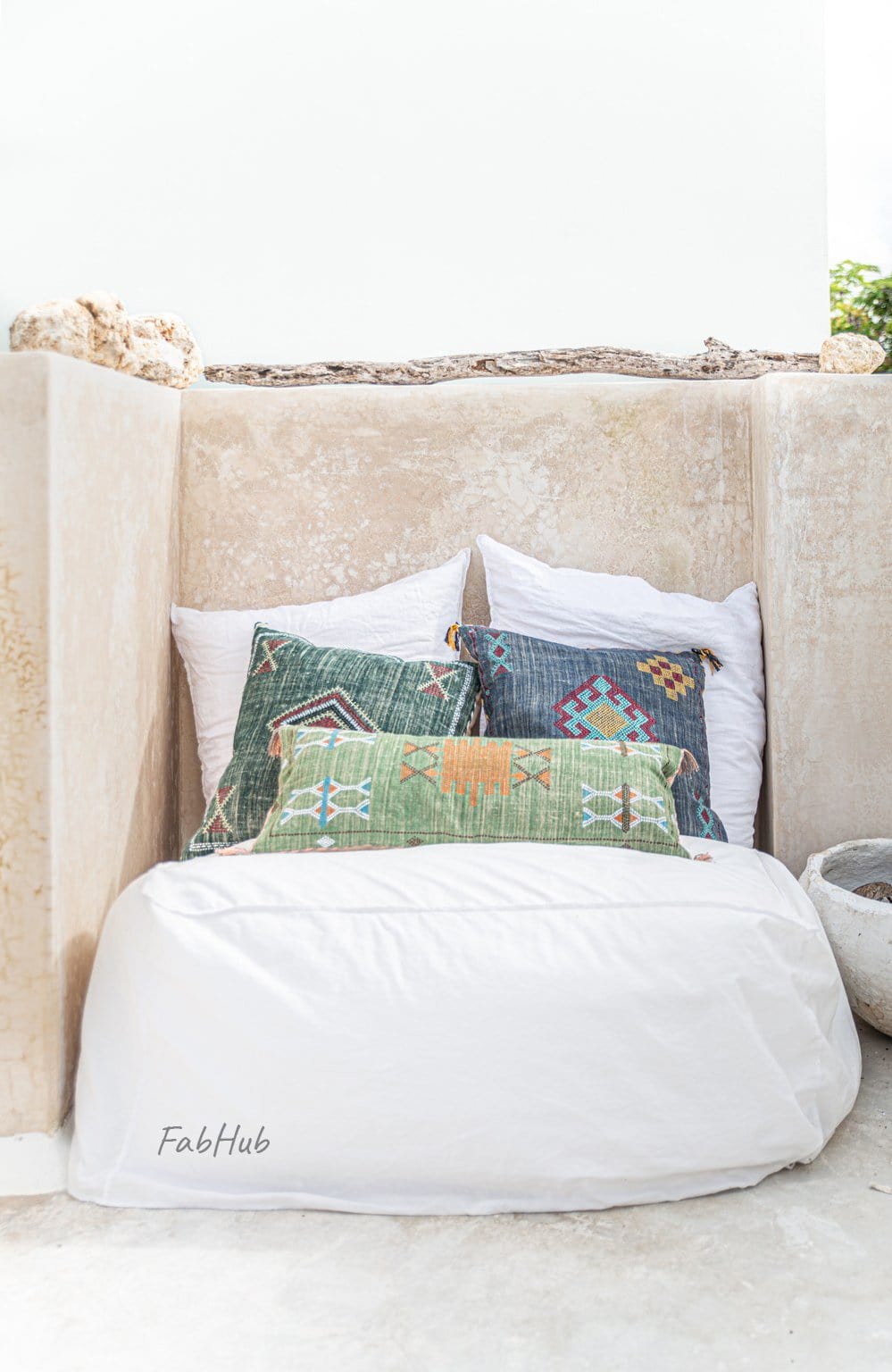 Sabra Pillow Cover Luna - Home Decor | Shop Baskets, Ceramics, Pillows, Rugs & Wall Hangs online