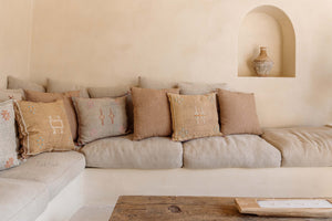 Cactus Silk Pillow Cover Grey - Home Decor | Shop Baskets, Ceramics, Pillows, Rugs & Wall Hangs online