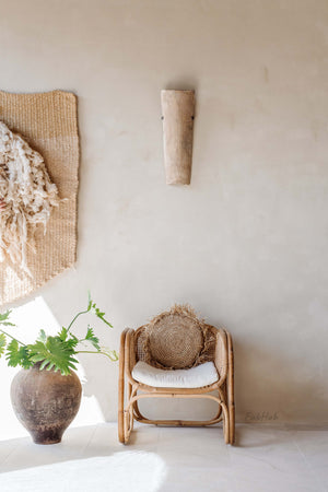 Raffia Round Cushions - Home Decor | Shop Baskets, Ceramics, Pillows, Rugs & Wall Hangs online