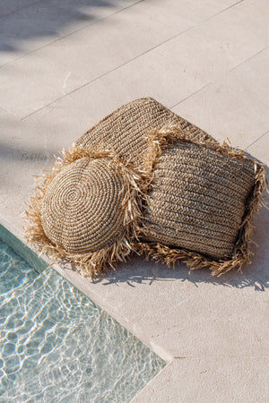 Sisal Raffia Cushion Cover - Home Decor | Shop Baskets, Ceramics, Pillows, Rugs & Wall Hangs online