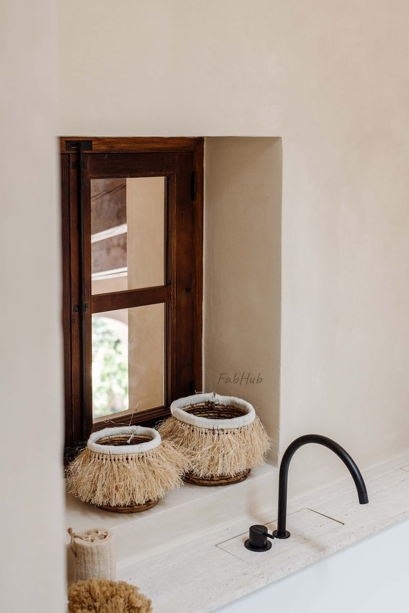 set of 2 Bogel Baskets Ammae - Home Decor | Shop Baskets, Ceramics, Pillows, Rugs & Wall Hangs online