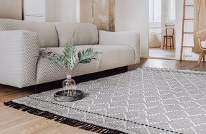 Geometric Boho Rug - Fern - Home Decor | Shop Baskets, Ceramics, Pillows, Rugs & Wall Hangs online