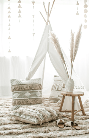 Tassel Pillow Cover - Markle - Home Decor | Shop Baskets, Ceramics, Pillows, Rugs & Wall Hangs online