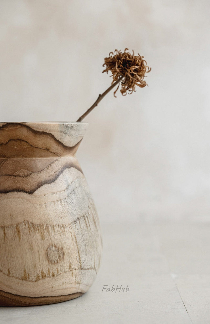 Teak Root Vase Kendal